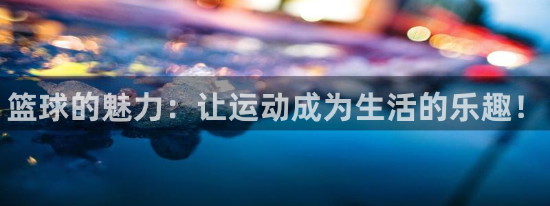 意昂2平台：篮球的魅力：让运动成为生