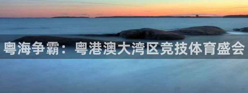 意昂2：粤海争霸：粤港澳大湾区竞技体育盛会