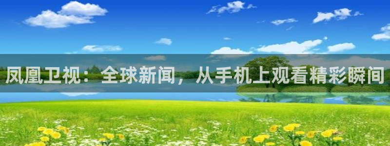 黑白体育直播在线观看：凤凰卫视：全球新闻，从手机上观看精彩瞬间